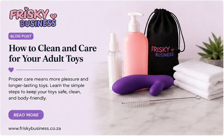 How to Clean and Care for Your Adult Toys