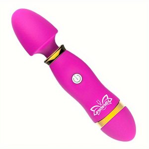 AV G-Spot and Clitoris Stick Vibrator - Rose Red Color